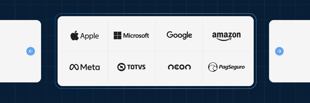 Principais empresas de tecnologia do mundo e do Brasil