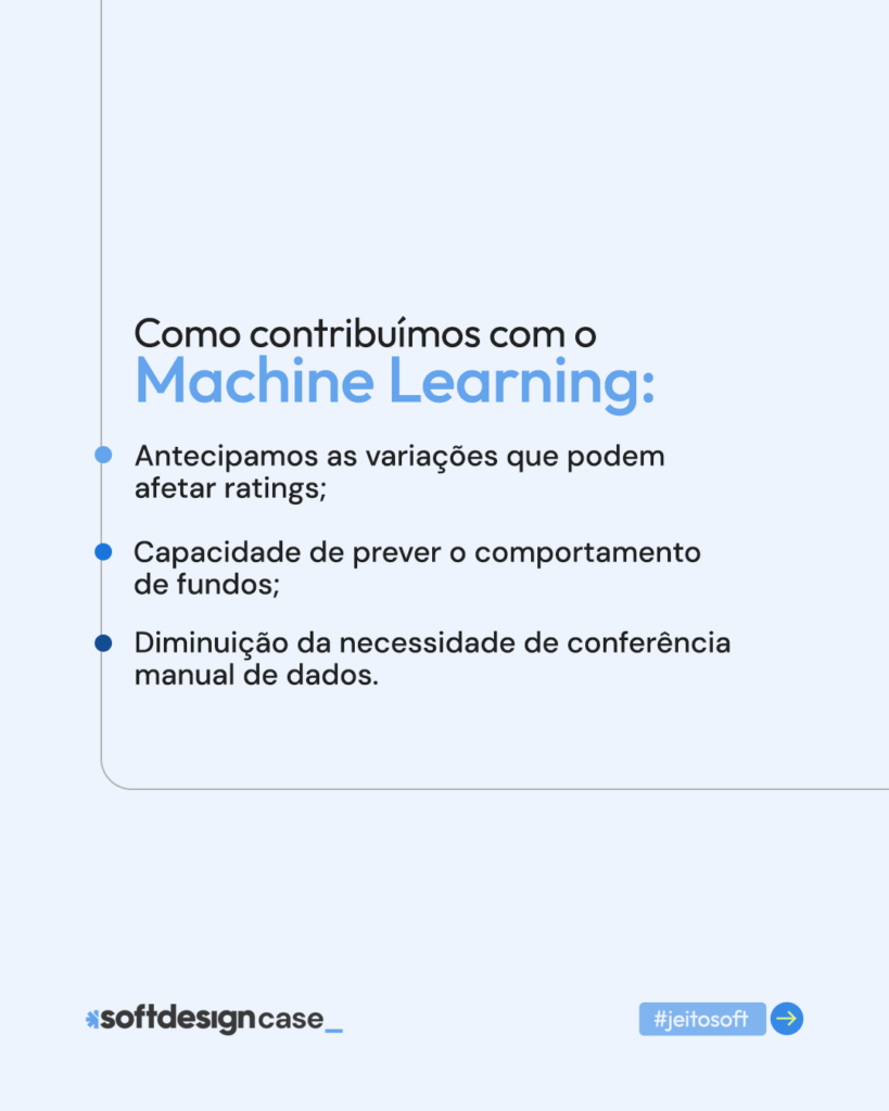 Como foi a atuação da SoftDesign com Machine Learning