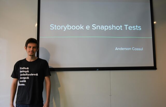 Storybook e Snapshot Test no SoftDrops